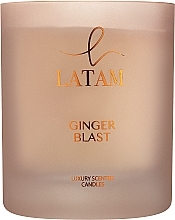 Fragrances, Perfumes, Cosmetics Latam Ginger Blast - Perfumed Candle