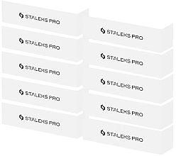 Rectangular Nail Buffer, 150 grit, 10 pcs - Staleks Pro — photo N3