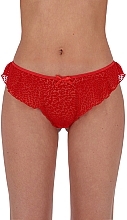 Women Thongs 'Bagira', red - Passion — photo N3