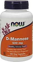 Dietary Supplement, 120 capsules - Now Foods D-Mannose — photo N1