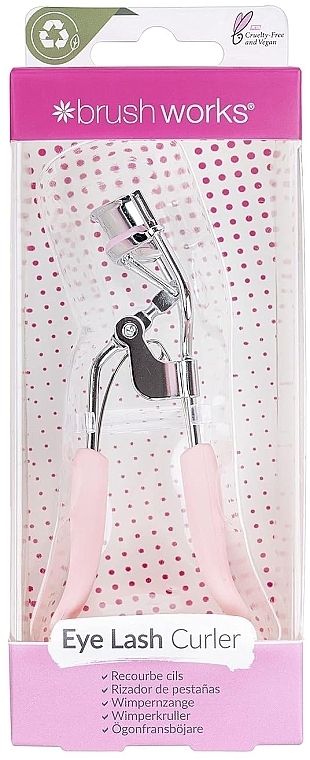 Lash Curler, pink - Brushworks Eyelash Curler Pink — photo N1