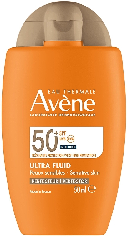 Sunscreen Fluid - Avene Eau Thermale Ultra Fluid Perfector SPF50+ — photo N1