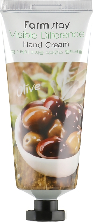 Olive Extract Hand Cream - FarmStay Visible Difference Olive — photo N2