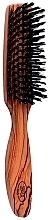 Fragrances, Perfumes, Cosmetics Rectangular Wooden Hair Brush - 3ME Maestri Classic