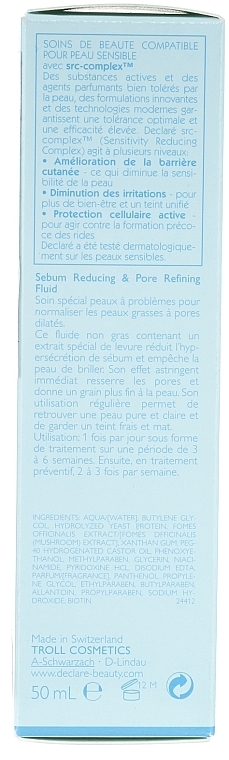 Pore Refining Fluid - Declare Sebum Reducing & Pore Refining Fluid — photo N3