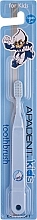 Kids Toothbrush, over 3 years old, blue - Sangi Apadent Kids Extra Soft Toothbrush — photo N1