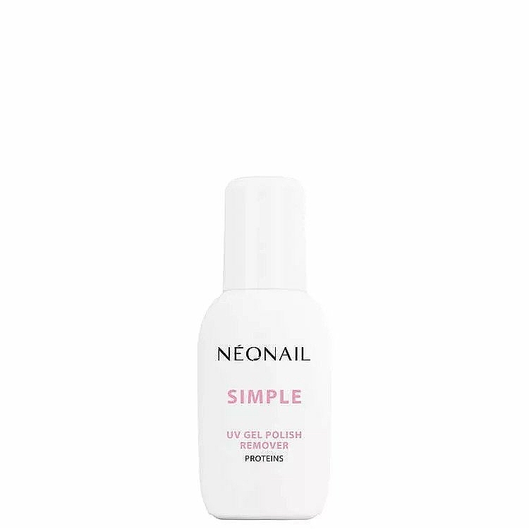 Aceton Nail Polish Remover - NeoNail Professional Simple UV Gel Polish Remover Proteins — photo N1