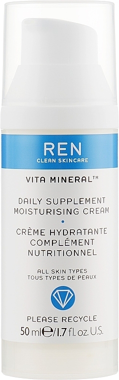 Moisturizing Day Cream - Ren Vita Mineral Daily Supplement Moisturising Cream — photo N2
