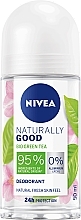 Roll-On Deodorant - Nivea Naturally Good Deodorant Roll-on Bio Green Tea — photo N1