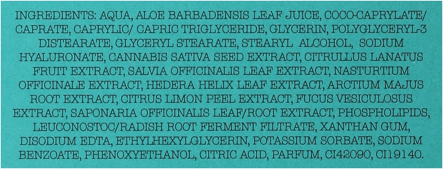Set - London Botanical Laboratories Hyaluronic Acid+CBD Molecular Moisture Surge Hyaluronic Acid Day Cream (cr/50ml + c/50ml) — photo N16