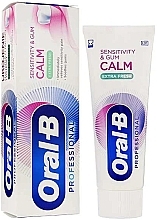 Fragrances, Perfumes, Cosmetics Toothpaste - Oral-B Professional Sensitivity & Gum Calm Extra Fresh