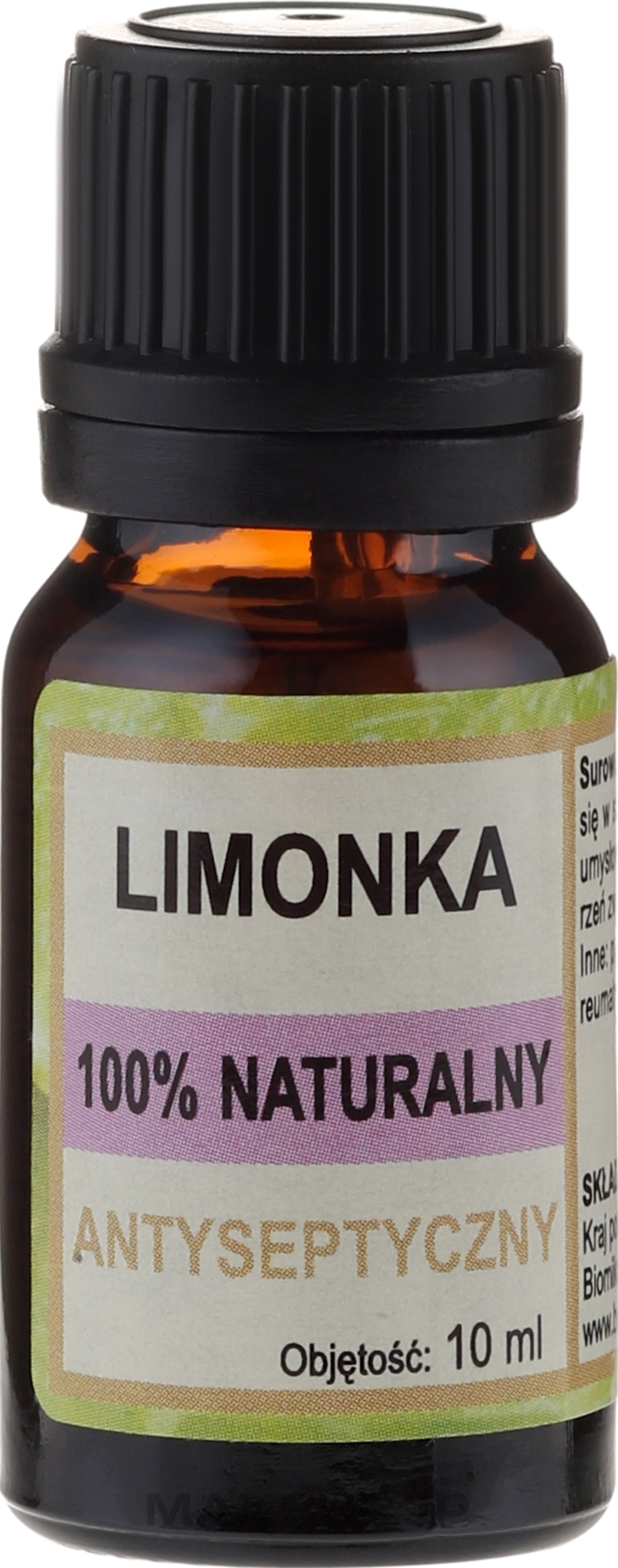 Natural Essential Oil ‘Lime’ - Biomika Lime Oil — photo 10 ml