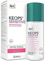 Body Deodorant - Roc Keops Deo Roll-On Sensitive Skin — photo N5