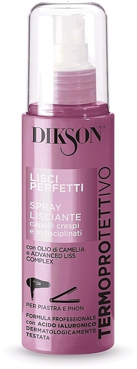 Thermal Protective Hair Spray - Dikson Lisci Perfetti Spray — photo N1