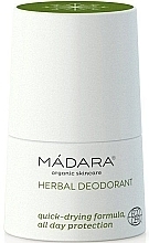 Fragrances, Perfumes, Cosmetics Herbal-Mineral Deodorant - Madara Cosmetics Herbal Deodorant