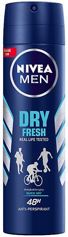 Deodorant Spray - NIVEA Dry Fresh Men Deodorant — photo N1