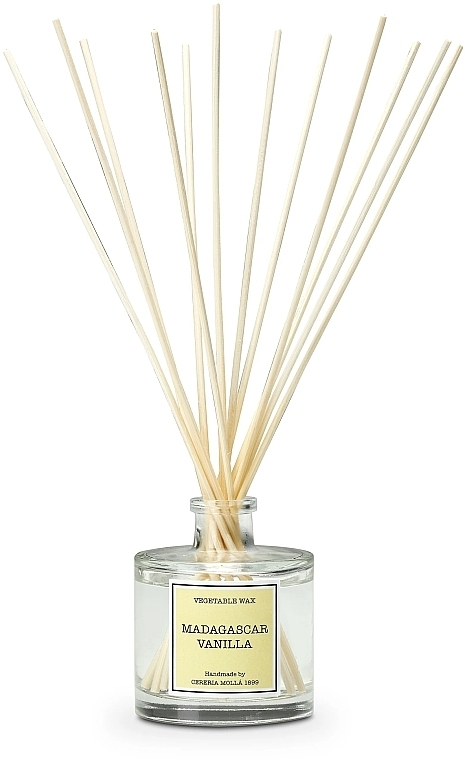 Madagascar Vanilla Fragrance Diffuser - Cereria Molla Madagascar Vanilla Reed Diffuser — photo N1