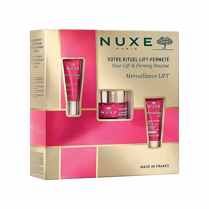 セット - Nuxe Merveillance Anti-Ageing Power Giftboxes (f/cr/50ml + f/cr/15ml + eye/cr/15ml) — photo N1