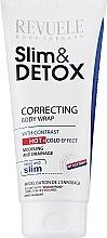 Fragrances, Perfumes, Cosmetics Body Correction Wrap with Hot & Cold Effect - Revuele Slim & Detox Correcting Body Wrap With Contrast Hot+Cold Effect