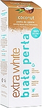 Fragrances, Perfumes, Cosmetics Whitening Toothpaste 'Coconut' - Biala Perla Toothpaste With Coconut Oil