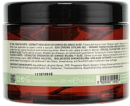 Strong Hold Hair Gel - Insight Strong Styling Gel — photo N4