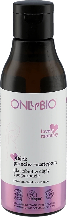 Anti-Stretch Mark Oil - Only Bio Lovely Mommy Oil Against Stretch Marks — photo N1