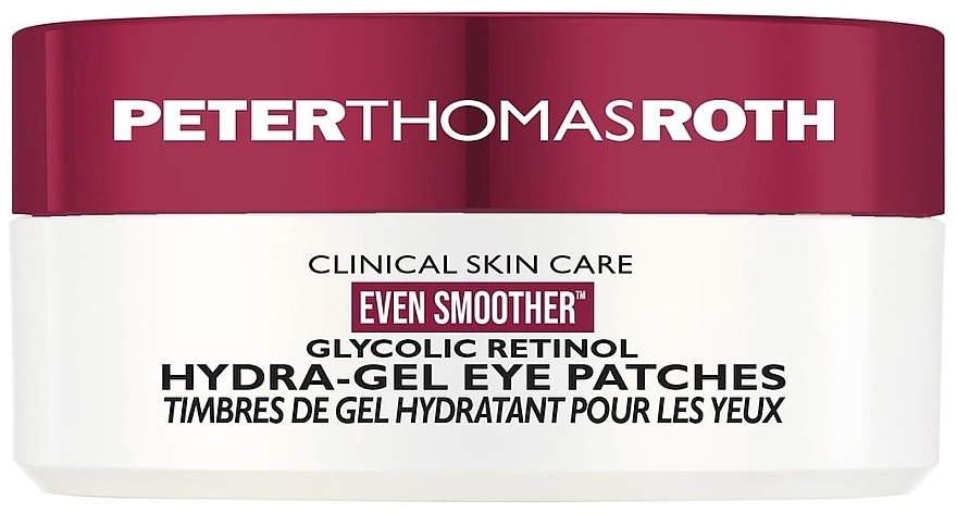 Eye Patches - Peter Thomas Roth Even Smoother Glycolic Retinol Hydra-Gel Eye Patches — photo N1