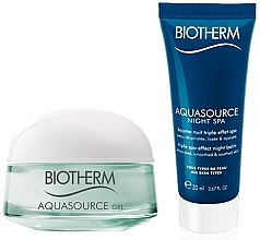 Fragrances, Perfumes, Cosmetics Set - Biotherm Aquasource (f/gel/15ml + f/balm/20ml)