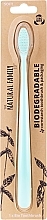 Fragrances, Perfumes, Cosmetics Biodegradable Toothbrush, turquoise - The Natural Family Co Biodegradable Toothbrush