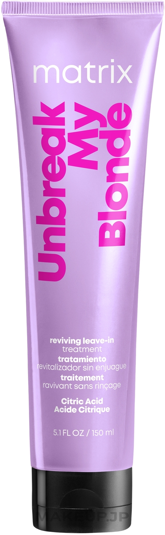 Reviving Leave-In Hair Treatment - Matrix Total Results Unbreak My Blonde Reviving Leave-in Treatment — photo 150 ml