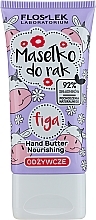 Fragrances, Perfumes, Cosmetics Nourishing Hand Butter "Fig" - Floslek Nourishing Hand Butter Figa