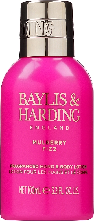 Set - Baylis & Harding Mulberry Fizz Trio Gift Set (sh/g/100 + b/lot/100ml + sh/cr/100ml) — photo N2