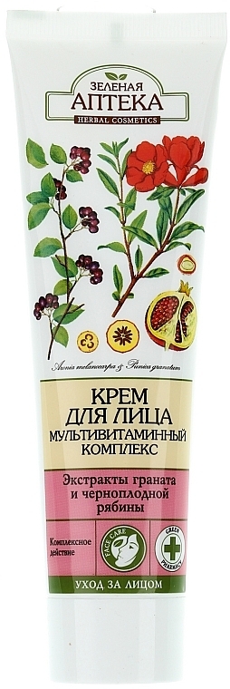 Multivitamin Complex Facial Cream - Green Pharmacy — photo N1