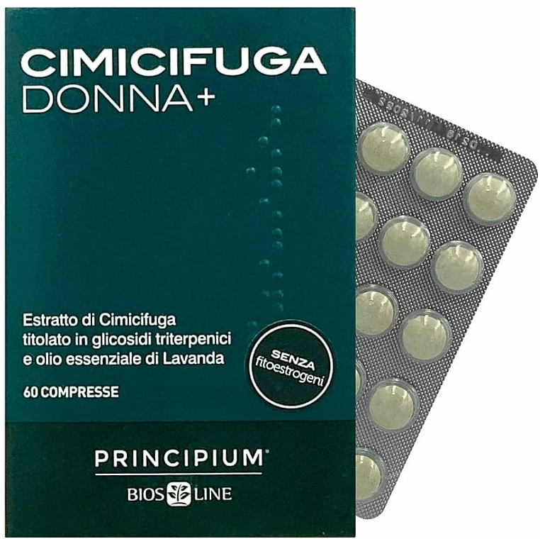 Cimicifuga Dietary Supplement - BiosLine Principium Cimicifuga Donna+ — photo N1