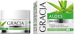 GIFT! Hyaluronic Acid Anti-Wrinkle Moisturizing Cream - Gracja Aloe Moisturizing Face Cream — photo N1
