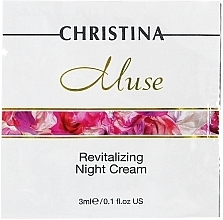 Fragrances, Perfumes, Cosmetics Night Regenerating Cream - Christina Muse Revitalizing Night Cream (sample)