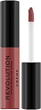 Liquid Lipstick - Makeup Revolution Creme Lip — photo N1