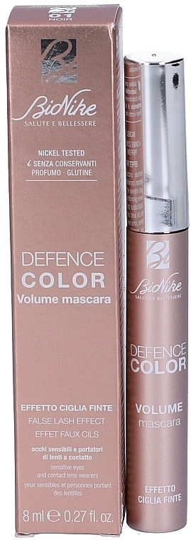 Mascara - BioNike Defence Color False Lash Effect Volume Mascara — photo N2