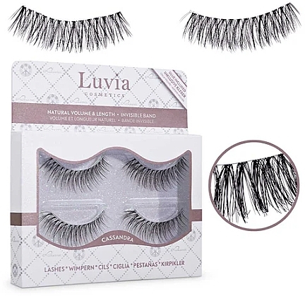 False Eyelashes 'Cassandra' - Luvia Cosmetics Vegan Lashes — photo N1