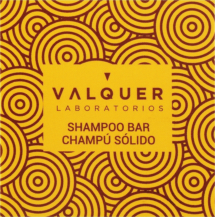 Herbal Shampoo 'Lemon & Cinnamon' - Valquer Shampoo Bar With Lemon & Cinnamon Extract — photo N1