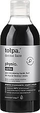 Fragrances, Perfumes, Cosmetics Face and Eye Cleansing Micellar Tonic with Charcoal 2-in-1 - Tolpa Dermo Face Physio Carbo