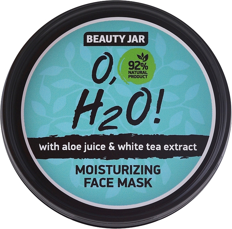 Moisturizing Face Mask - Beauty Jar O,H2O Moisturizing Face Mask — photo N1