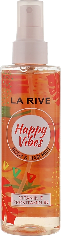 Happy Vibes Perfumed Hair & Body Spray - La Rive Body & Hair Mist — photo N5