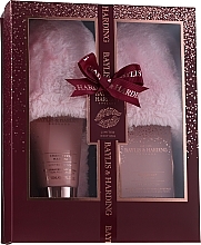 Fragrances, Perfumes, Cosmetics Set - Baylis & Harding Limited Edition Cranberry Martini (crystals/100g + f/lot/140ml + slippers)