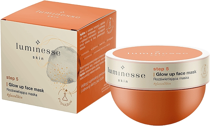 Brightening Face Mask - Luminesse Skin Glow Up Face Mask — photo N1