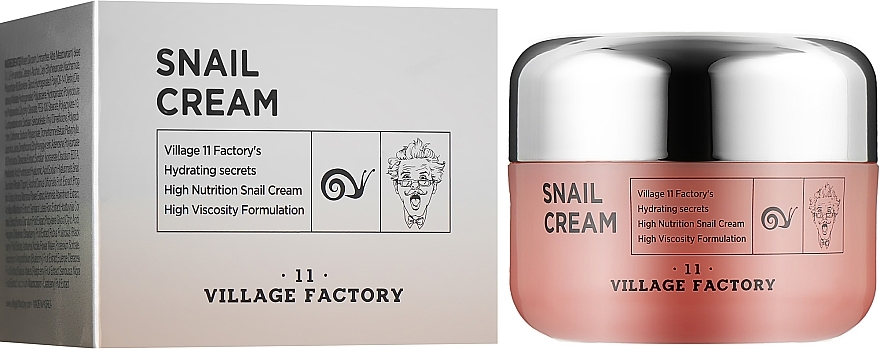Snail Mucin Face Cream - Village 11 Factory Snail Cream — photo N2