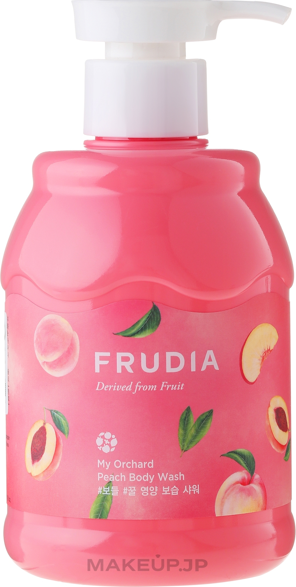 Creamy Shower Gel with Ripe Peach Scent - Frudia My Orchard Peach Body Wash — photo 350 ml
