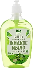 Fragrances, Perfumes, Cosmetics Liquid Soap "Green Tea" - Bio Naturell 