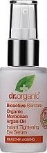 Eye Serum "Moroccan Argan Oil" - Dr. Organic Bioactive Skincare Moroccan Argan Oil Tightening Eye Serum — photo N1