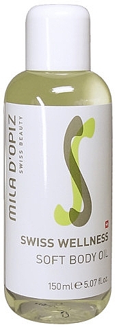 Body Oil - Mila D'Opiz Swiss Wellness Soft Body Oil — photo N1